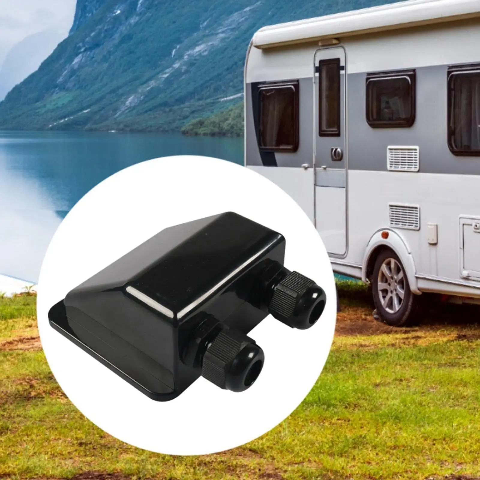 Solar Cable Entry Gland Plate Box IP68 Waterproof for RV Solar Project