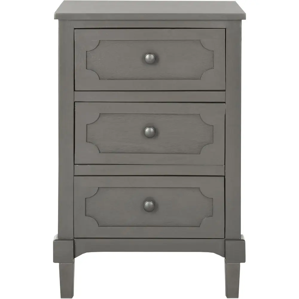 Wide Vintage Nightstand with 3 Drawers, Wooden Bedside Table with Gold Metal Handles Tall End Side Table for Living Room
Wide Vintage Nightstand with 3 Drawers, Wooden Bedside Table with Gold Metal Handles Tall End Side Table for Living Room
