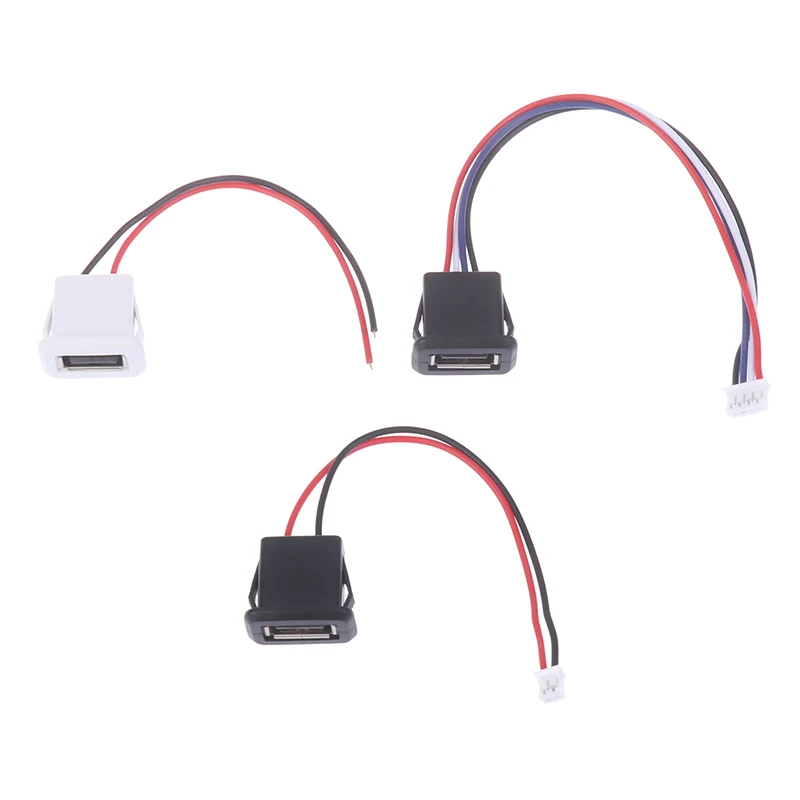USB 2.0 Женский разъем питания USB2.0 Разъем порта зарядки с кабелем Разъем USB-зарядного устройства с PH2.0
USB 2.0 Женский разъем питания USB2.0 Разъем порта зарядки с кабелем Разъем USB-зарядного устройства с PH2.0