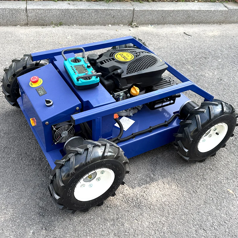 Customized Good Quality Professional Grass Cutting Machine Made in China Radio Remote-Controlled Robotic Gas Powered Lawn Mower
Customized Good Quality Professional Grass Cutting Machine Made in China Radio Remote-Controlled Robotic Gas Powered Lawn Mower