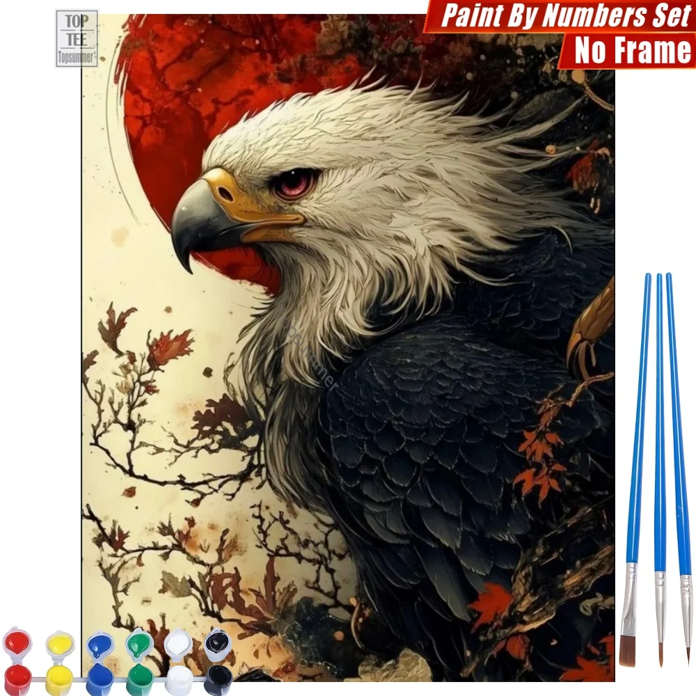 Bald eagle red leaves Paints By Numbers Set - majestic autumn night Abstract Wall Art New Year's Gift For Dad
Bald eagle red leaves Paints By Numbers Set - majestic autumn night Abstract Wall Art New Year's Gift For Dad