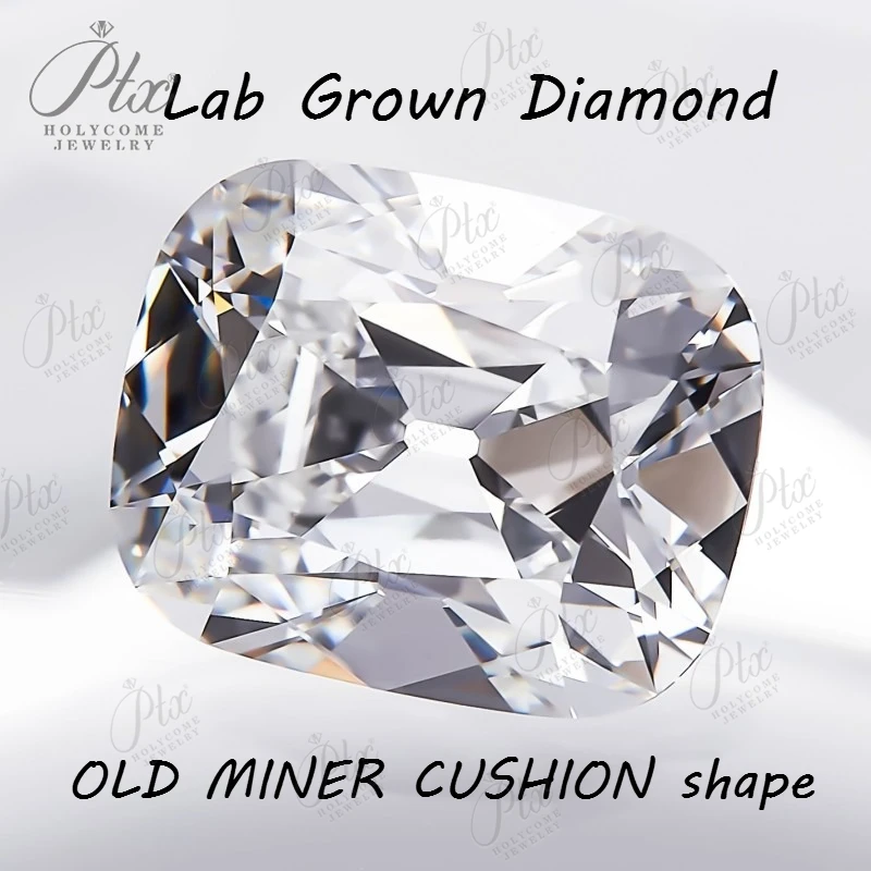 2.38CT Lab Grown Diamond OLD MINER CUSHION shape E Color VS1 Clarity HPHT CVD IGI Certificate Bridal Jewelry Top quality Beads
2.38CT Lab Grown Diamond OLD MINER CUSHION shape E Color VS1 Clarity HPHT CVD IGI Certificate Bridal Jewelry Top quality Beads