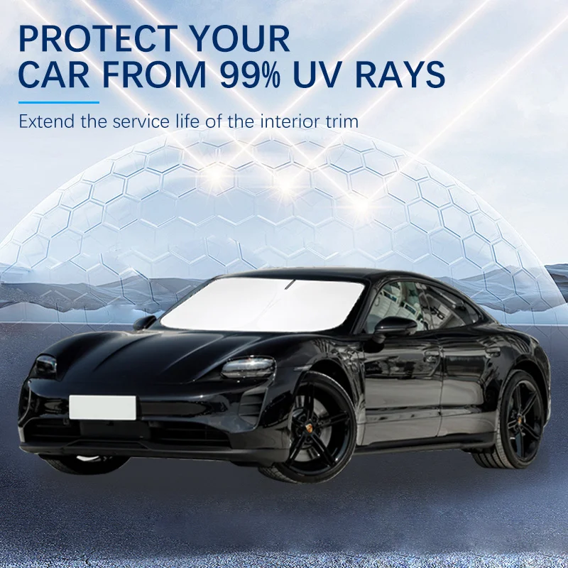 Summer Car Accessories Car Windshield SunShade Cover Fit For Porsche Taycan 4S Taycan Turbo GTS 164 Anti UV Car Sun Shade
Summer Car Accessories Car Windshield SunShade Cover Fit For Porsche Taycan 4S Taycan Turbo GTS 164 Anti UV Car Sun Shade