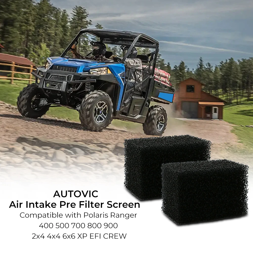 2 PCS Sponge Intake Air Filters Replace 5812253 For Polaris ATV Quad Ranger 400 500 700 800 900 Pre 2003-2013 Air Filter
2 PCS Sponge Intake Air Filters Replace 5812253 For Polaris ATV Quad Ranger 400 500 700 800 900 Pre 2003-2013 Air Filter