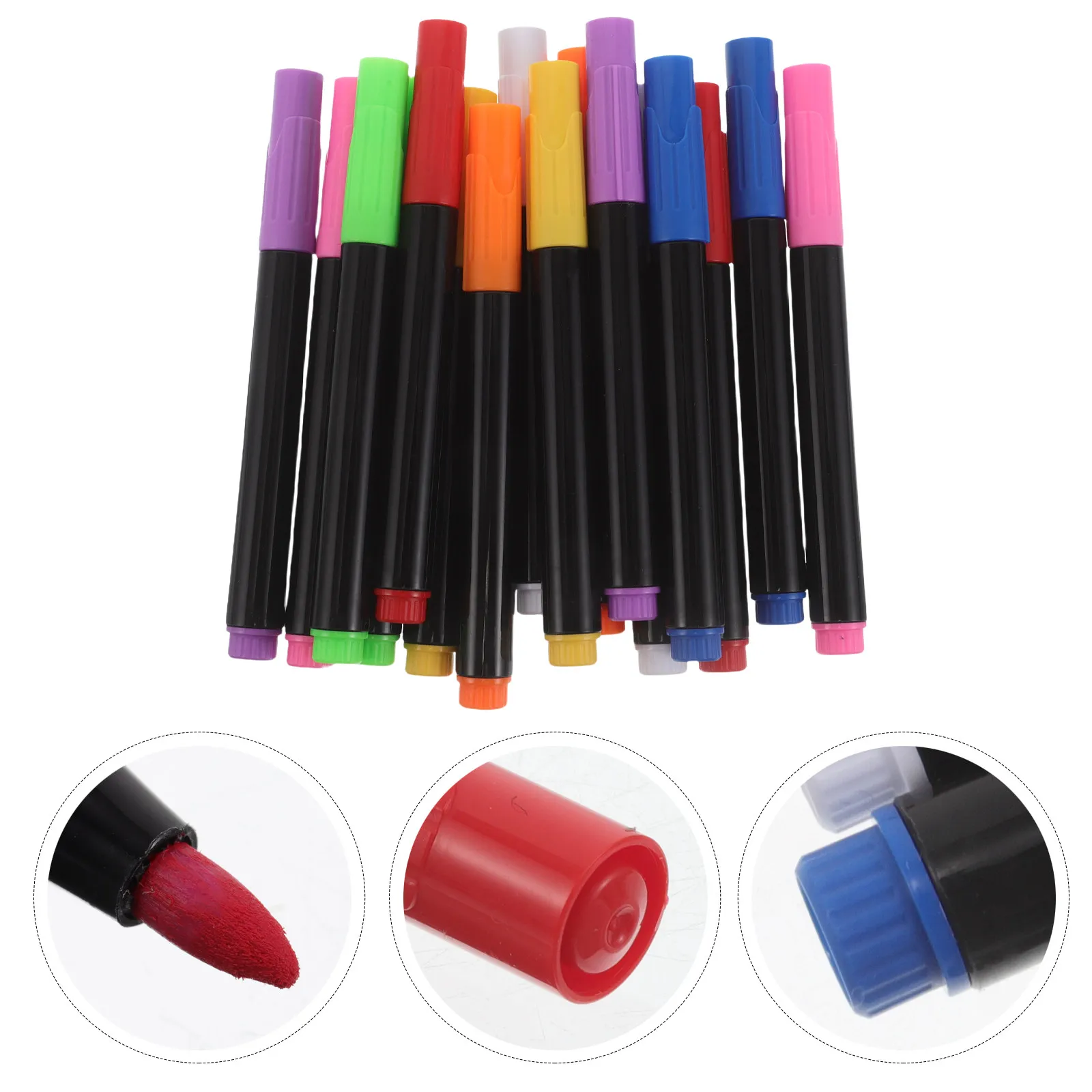 16Pcs Erasable Liquid Chalk Markers Fine Tip Dry Erase Markers for LED Boards Glass Windows Blackboards Neon Colors Washable
16Pcs Erasable Liquid Chalk Markers Fine Tip Dry Erase Markers for LED Boards Glass Windows Blackboards Neon Colors Washable