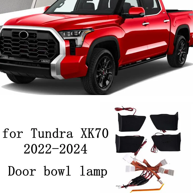 for Toyota Tundra XK70 Limited 2022 2023 2024 Door Bowl Armrest Atmosphere Light Interior LED Blue Door Bowl Handle Frame Light
for Toyota Tundra XK70 Limited 2022 2023 2024 Door Bowl Armrest Atmosphere Light Interior LED Blue Door Bowl Handle Frame Light