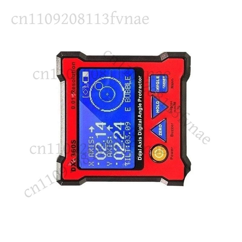 High Precision Dual-Axis Digital Spirit Level DXL360S Electronic Inclination Meter Angle Ruler 2025 New
High Precision Dual-Axis Digital Spirit Level DXL360S Electronic Inclination Meter Angle Ruler 2025 New