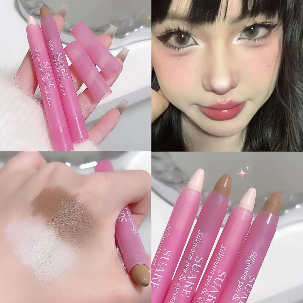Matte Lying Silkworm Pen Highlighter Contouring Stick Cream Shadow Brightening Outline 3D Korea Concealer Face Cosmetic Bro U9F6
Matte Lying Silkworm Pen Highlighter Contouring Stick Cream Shadow Brightening Outline 3D Korea Concealer Face Cosmetic Bro U9F6