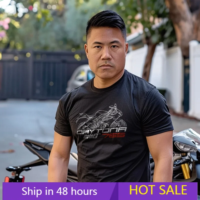 Summer T-shirts T/.ri.um.phs Daytona Moto2 765 2020-2023 fans - Motorcycle T-Shirt Graphic Short Sleeves Oversized Tee
Summer T-shirts T/.ri.um.phs Daytona Moto2 765 2020-2023 fans - Motorcycle T-Shirt Graphic Short Sleeves Oversized Tee