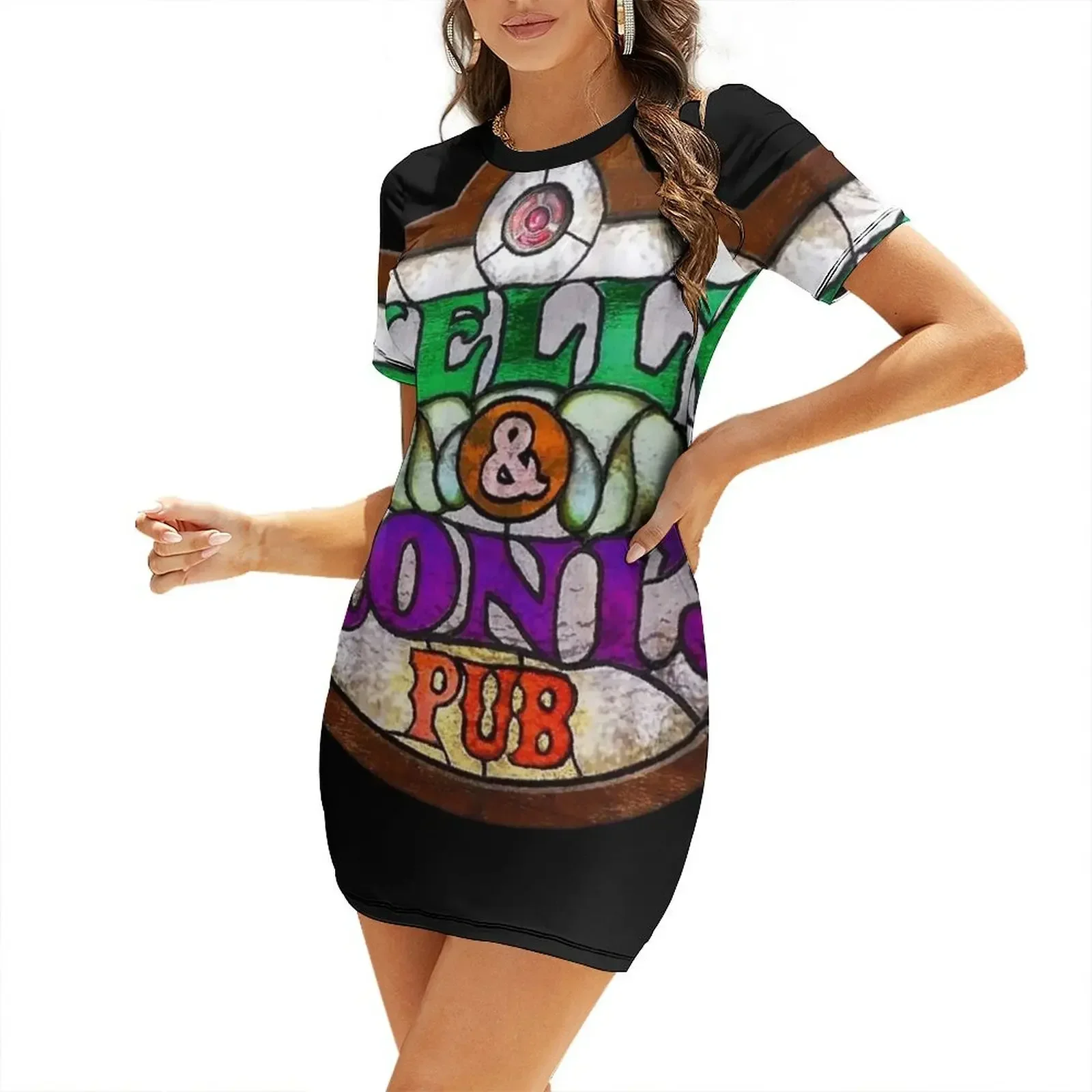 Kelly and Roni Pub Sign Short-Sleeved Dress women's clothing korea stylish women's evening dress 2026 women's summer dress 2026
Kelly and Roni Pub Sign Short-Sleeved Dress women's clothing korea stylish women's evening dress 2026 women's summer dress 2026