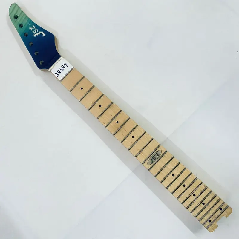 IN849 Original JSZ Short Scales MINI Electric Guitar Neck Maple Wood 24 Frets for DIY Guitar Parts Trussrod From Neck Heel
IN849 Original JSZ Short Scales MINI Electric Guitar Neck Maple Wood 24 Frets for DIY Guitar Parts Trussrod From Neck Heel