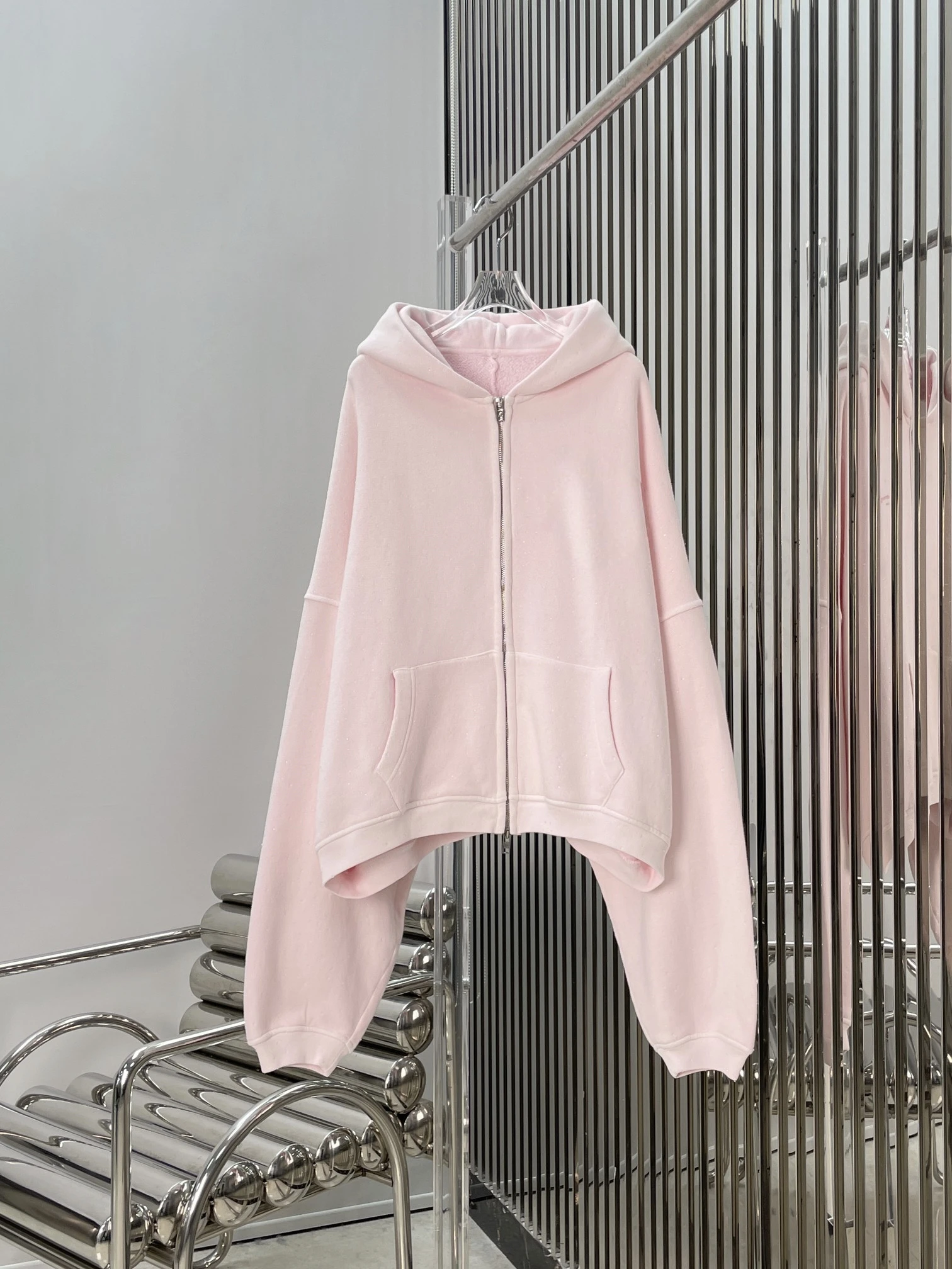 High Quality Pink Hooded Zipper Diamond Embedded Sweatshirt Jacket Loose Slimming Casual Versatile Cotton Long Sleeve Short C...
High Quality Pink Hooded Zipper Diamond Embedded Sweatshirt Jacket Loose Slimming Casual Versatile Cotton Long Sleeve Short C...
