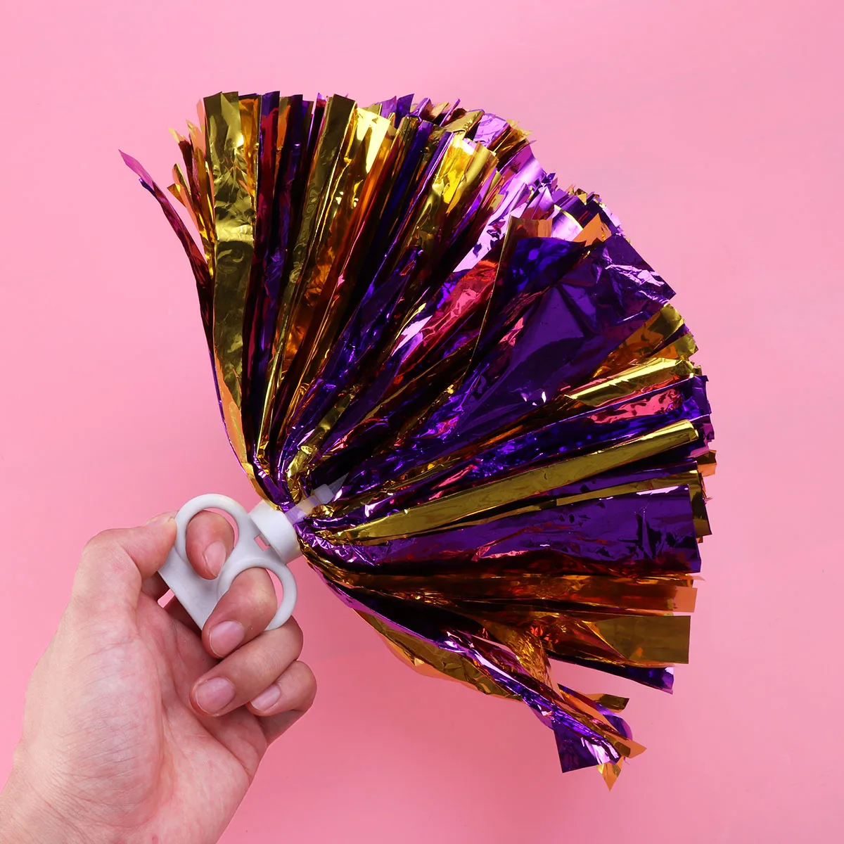 2 Pcs Pompoms Lightweight Durable Plastic Poms Cheer Pom Pom Silver Glossy Sports Events Commemorative
2 Pcs Pompoms Lightweight Durable Plastic Poms Cheer Pom Pom Silver Glossy Sports Events Commemorative