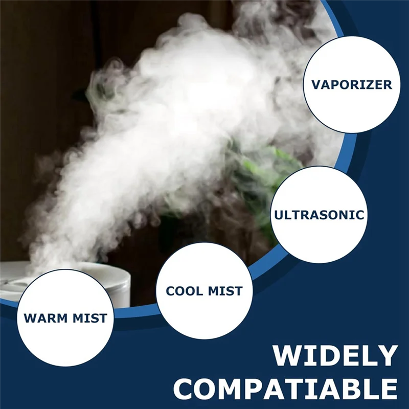 SOFT-Demineralized Humidifier Filters - Filters 99% Of White Minerals - Ultrasonic Humidifiers (Pack Of 16)
SOFT-Demineralized Humidifier Filters - Filters 99% Of White Minerals - Ultrasonic Humidifiers (Pack Of 16)