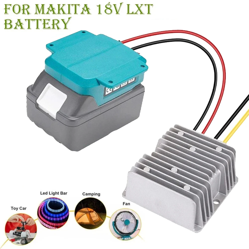 Преобразователь напряжения DC 18В в DC 12В для литий-ионных аккумуляторов Makita, автоматический понижающий/повышающий регулятор напряжения для DIY-проектов
Преобразователь напряжения DC 18В в DC 12В для литий-ионных аккумуляторов Makita, автоматический понижающий/повышающий регулятор напряжения для DIY-проектов