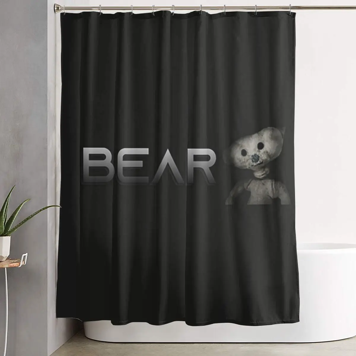 Занавеска для душа Bear Alpha, полиэстеровая, водонепроницаемая, с крючками
Занавеска для душа Bear Alpha, полиэстеровая, водонепроницаемая, с крючками