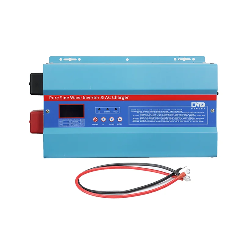 1000w 1500w 2000w 3000w 5000w 6000w Heavy Duty DC 12v 24v 48v 60v to AC 220v Solar Energy System Pure Sine Wave Power Inverter
1000w 1500w 2000w 3000w 5000w 6000w Heavy Duty DC 12v 24v 48v 60v to AC 220v Solar Energy System Pure Sine Wave Power Inverter