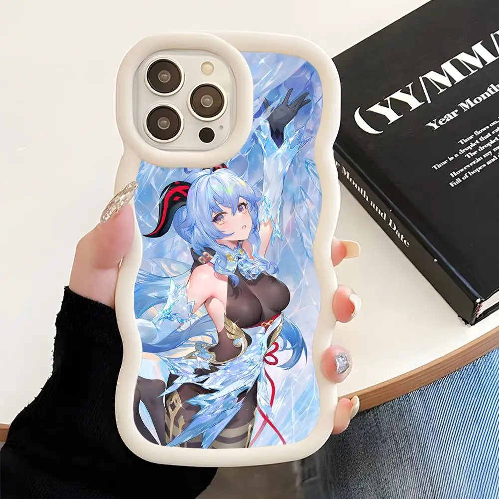 Game GI Ganyu Phone Case for iPhone 17 16 15 14 13 12 11 Air Pro Max Plus White Soft TPU Wavy Edge Cover
Game GI Ganyu Phone Case for iPhone 17 16 15 14 13 12 11 Air Pro Max Plus White Soft TPU Wavy Edge Cover