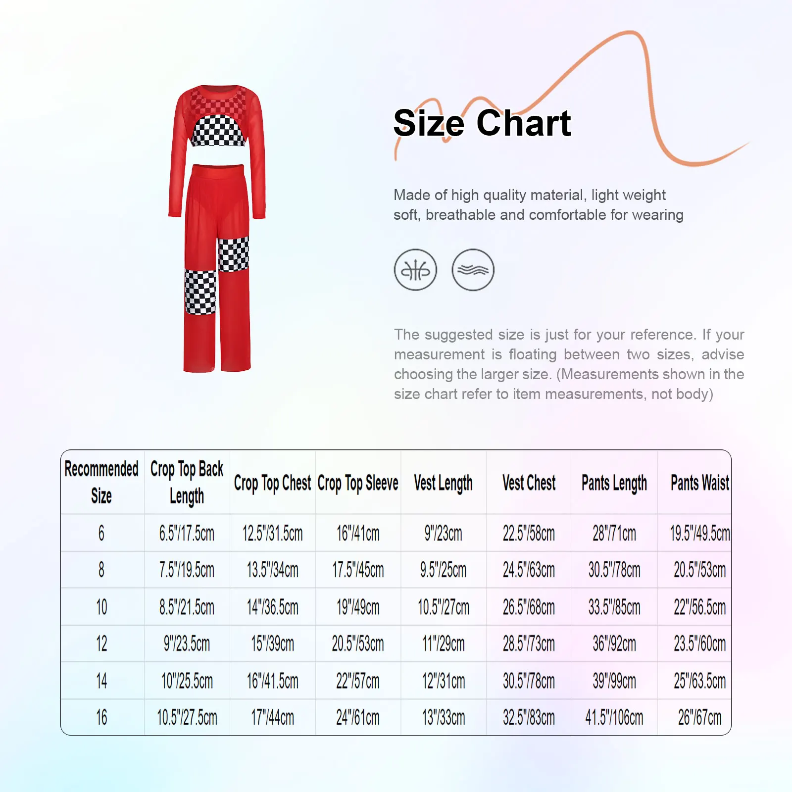 Girls Raves Jazz Outfits Crop Tops Hot Vest Mesh Pants Dance Costume Outfits Rhinestone Checkerboard Print Race Car Driver Wear
Girls Raves Jazz Outfits Crop Tops Hot Vest Mesh Pants Dance Costume Outfits Rhinestone Checkerboard Print Race Car Driver Wear