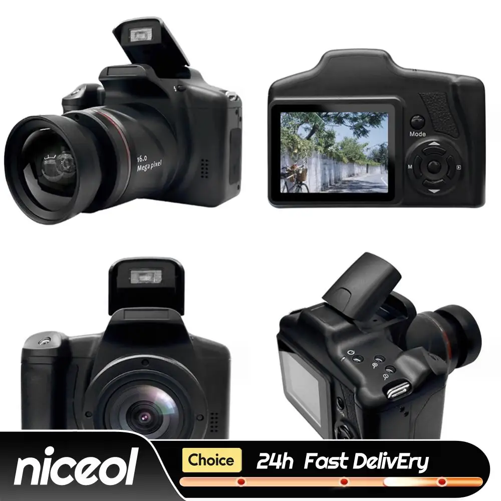 16MP Digital Camera with 2.4 Inch LCD Screen Camcorder 16X Digital Zoom Video Camera for Photography and Video
16MP Digital Camera with 2.4 Inch LCD Screen Camcorder 16X Digital Zoom Video Camera for Photography and Video