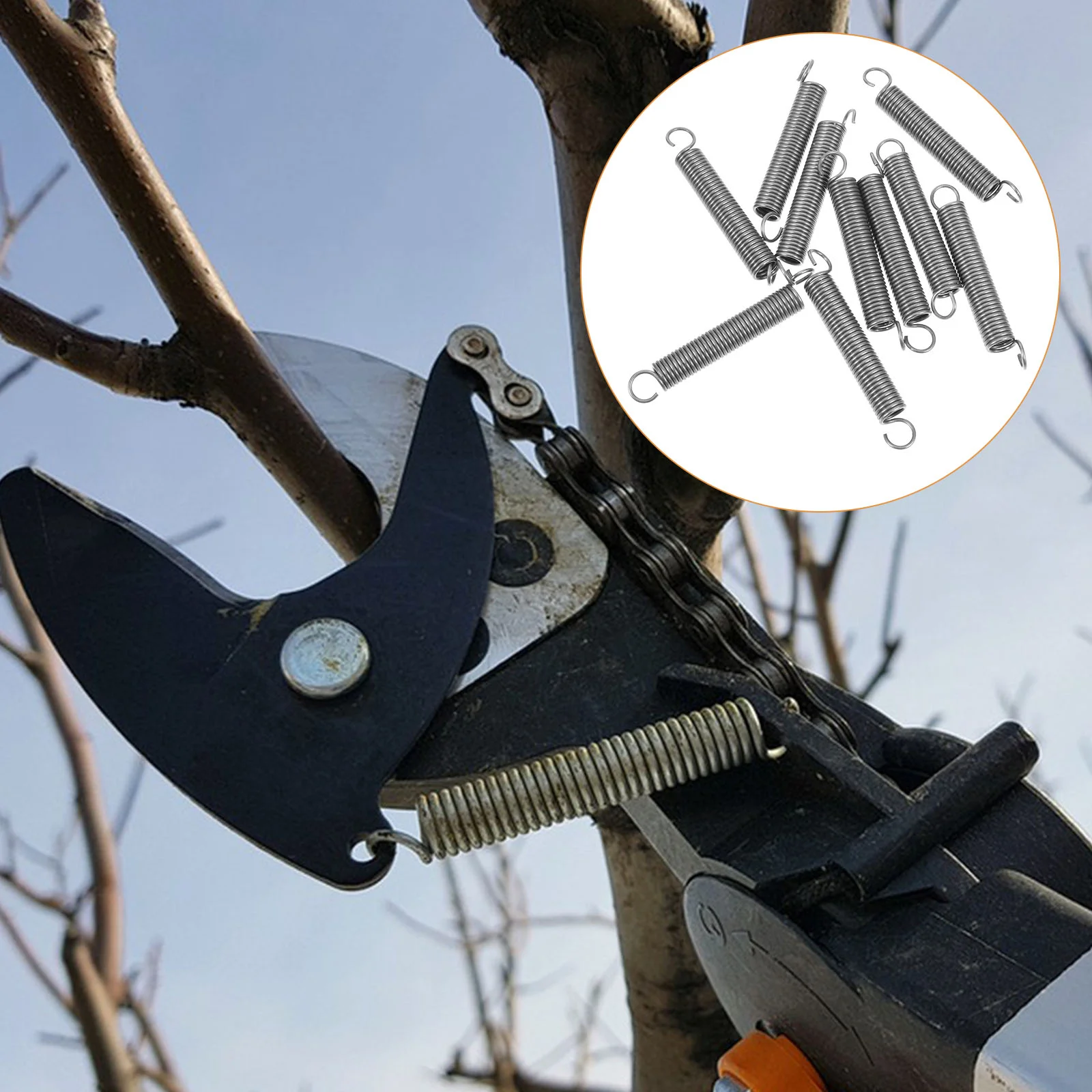 Garden Stainless Steel Pruner Springs Pruner Replacement Springs Garden Trimmer Springs Small Pruner Springs Garden Supply
Garden Stainless Steel Pruner Springs Pruner Replacement Springs Garden Trimmer Springs Small Pruner Springs Garden Supply