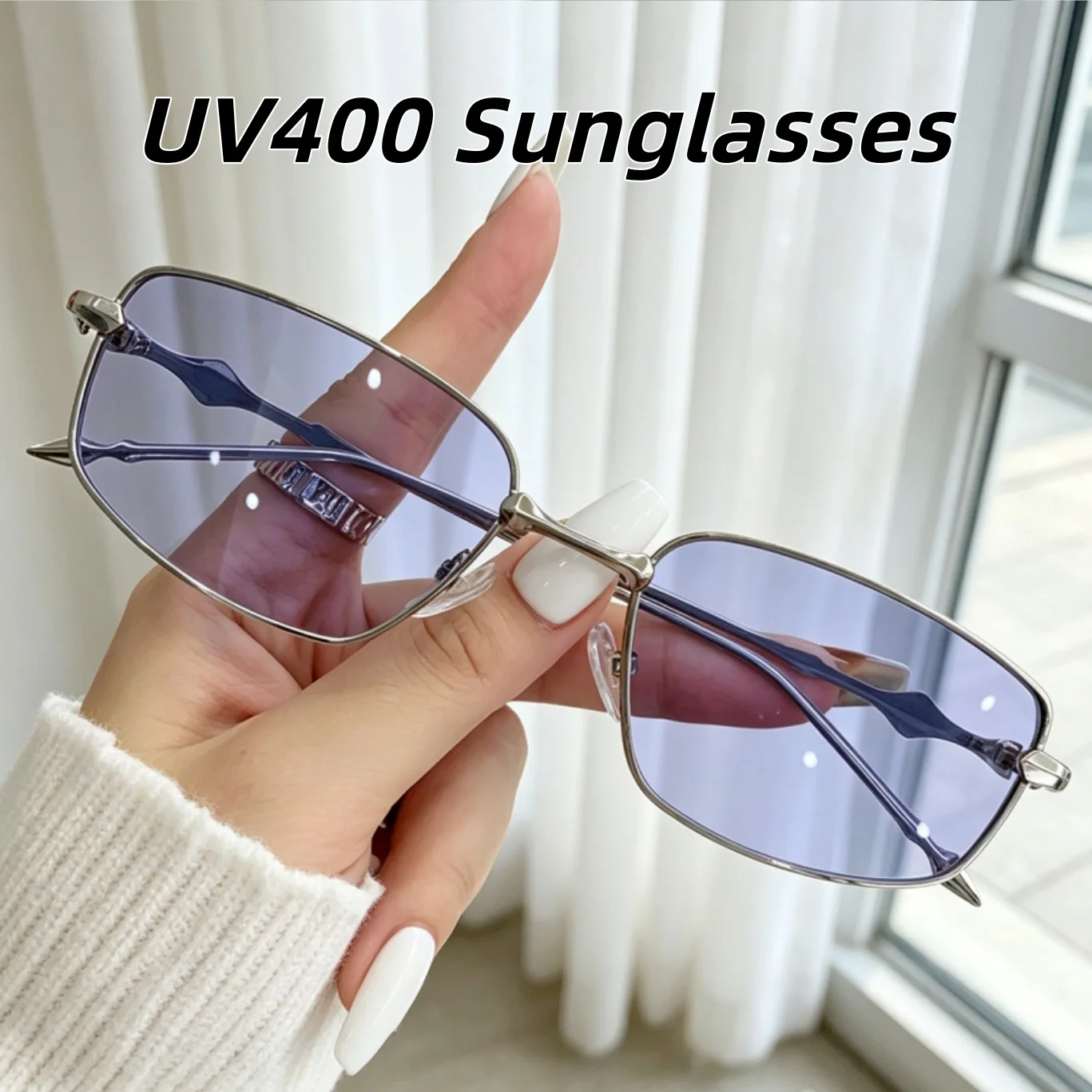 New HD Square Shaped Irregular Frame UV400 Sunglasses Street Style New Premium Vintage Eyewear Shades Outdoor Anti-UV Eyeglasses
New HD Square Shaped Irregular Frame UV400 Sunglasses Street Style New Premium Vintage Eyewear Shades Outdoor Anti-UV Eyeglasses