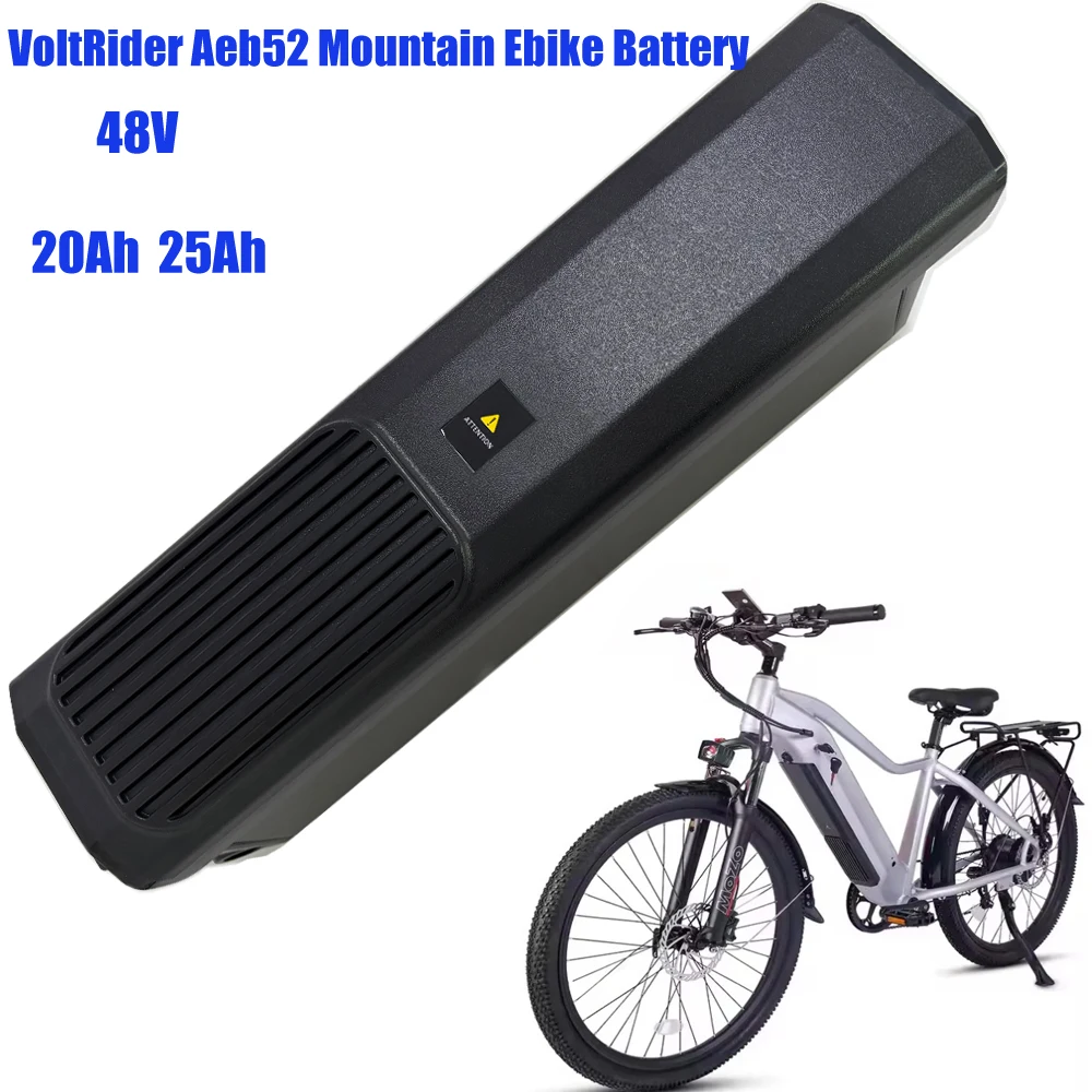 VoltRider Aeb52 Скрытая батарея для электровелосипеда 15ah 20Ah 48V 25Ah для Freesky Ranger M-540 Горный аккумулятор для электрического велосипеда
VoltRider Aeb52 Скрытая батарея для электровелосипеда 15ah 20Ah 48V 25Ah для Freesky Ranger M-540 Горный аккумулятор для электрического велосипеда