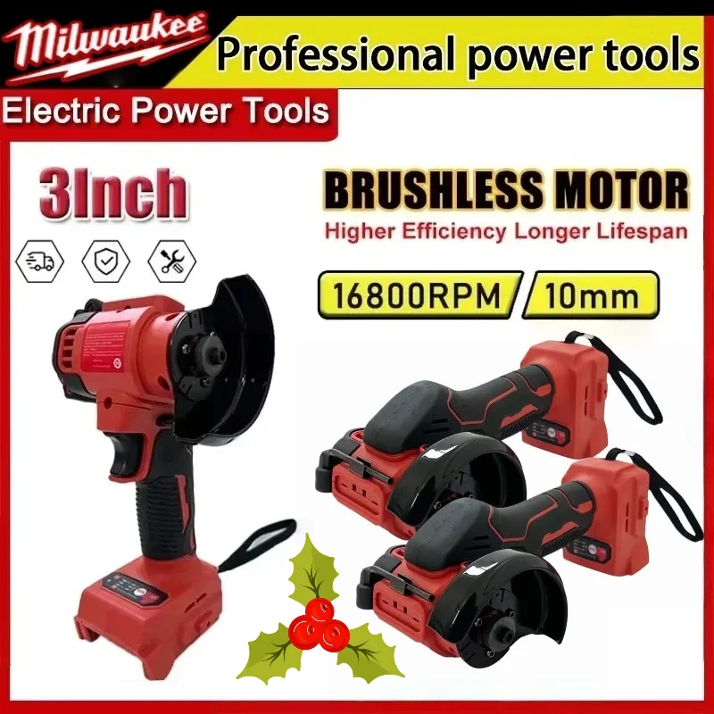 Аккумуляторная угловая шлифовальная машина Milwaukee, 3-дюймовая полировальная машина, мини-алмазная резка, шлифовальные инструменты, аккумулятор 18 В
Аккумуляторная угловая шлифовальная машина Milwaukee, 3-дюймовая полировальная машина, мини-алмазная резка, шлифовальные инструменты, аккумулятор 18 В