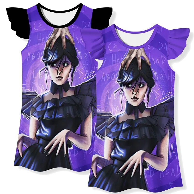 Popular Dress Wednesday Addams Peripheral Cosaplay Breathable and Comfortable Home Wear Best Birthday Gift for Children
Popular Dress Wednesday Addams Peripheral Cosaplay Breathable and Comfortable Home Wear Best Birthday Gift for Children