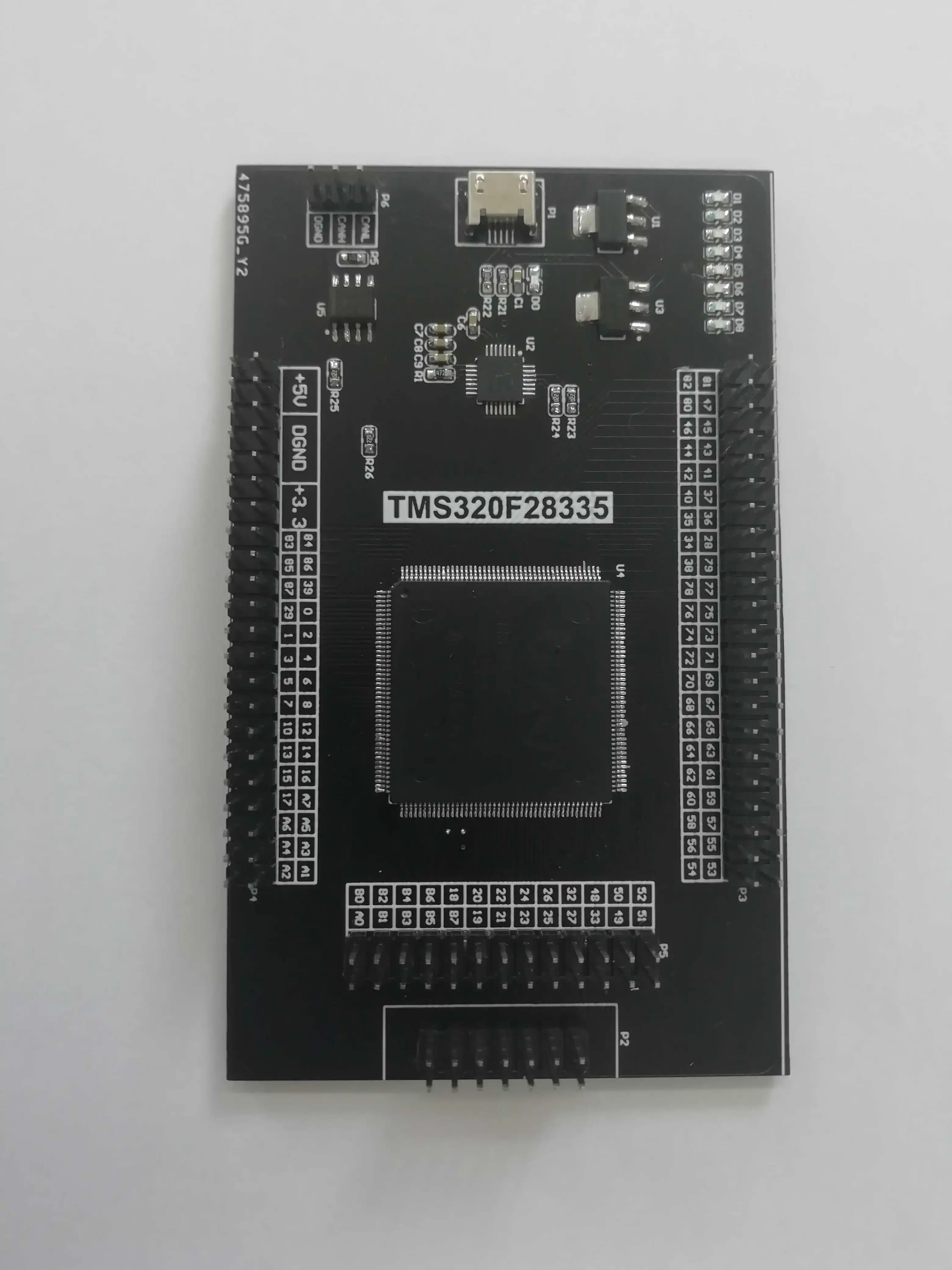TMS320F28335 Плата разработки DSP USB-последовательный порт для связи CAN со схемой и печатной платой
TMS320F28335 Плата разработки DSP USB-последовательный порт для связи CAN со схемой и печатной платой