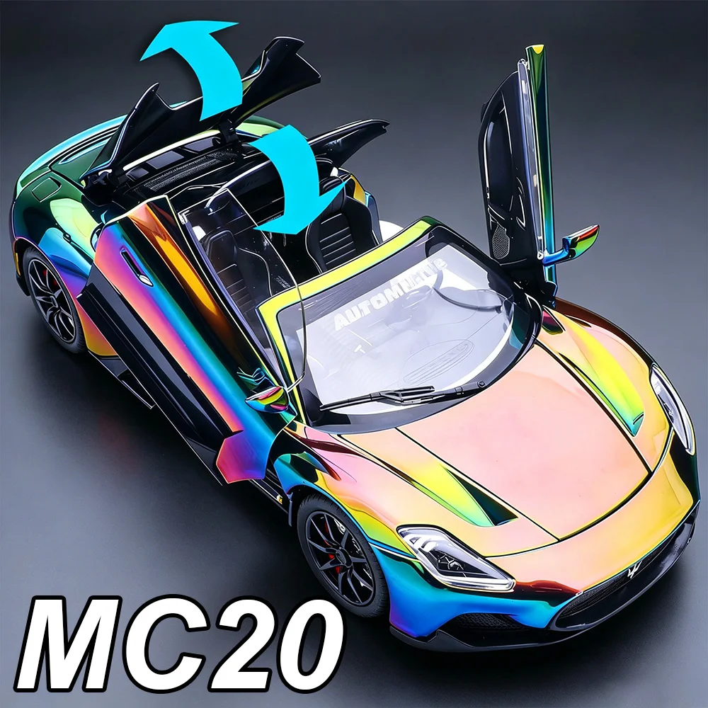 1:24 MC20 PAGANI Huayra Alloy Miniature Supercar Model Diecast Toys Wheel Suspension Rubber Tire Pull Back Vehice Christmas Gift
1:24 MC20 PAGANI Huayra Alloy Miniature Supercar Model Diecast Toys Wheel Suspension Rubber Tire Pull Back Vehice Christmas Gift