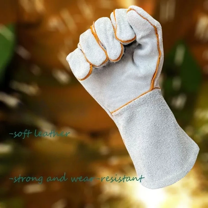 Insulation Welding Gloves for Welder Work Gloves Leather Heat Resistant Oven BBQ Gloves for Grill Heat Security Protection Tool
Insulation Welding Gloves for Welder Work Gloves Leather Heat Resistant Oven BBQ Gloves for Grill Heat Security Protection Tool