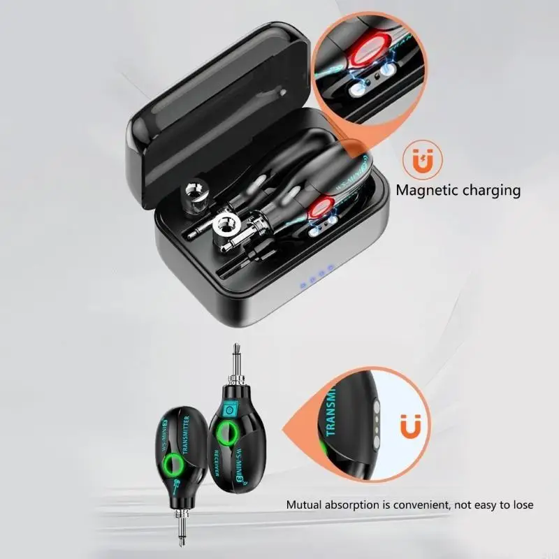 2.4GHz Electric Guitar Accessories Wireless Guitar Transmitter Receiver Systems