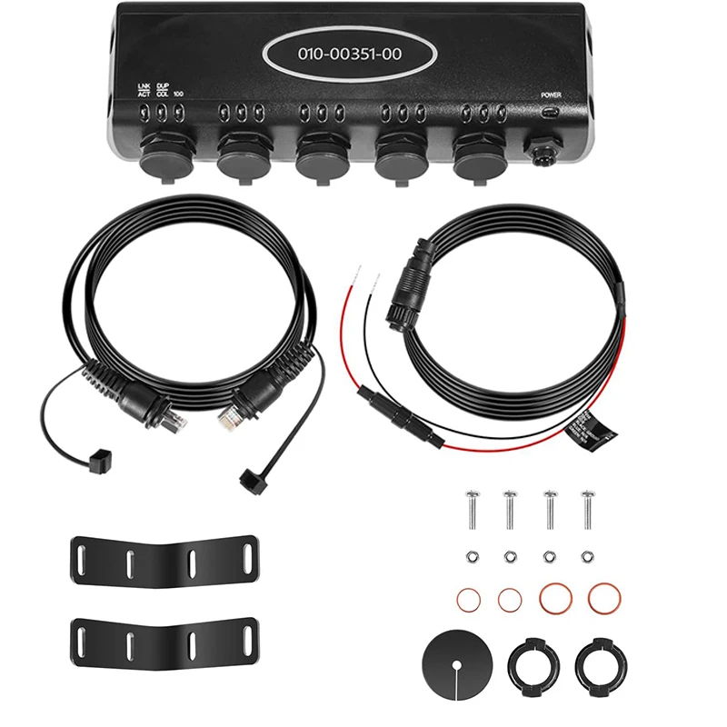 010-00351-00 Replacement GMS 10 Network Port Expander, 100M Ethernet Switch Compatible with Garmin Marine Network Devices
010-00351-00 Replacement GMS 10 Network Port Expander, 100M Ethernet Switch Compatible with Garmin Marine Network Devices