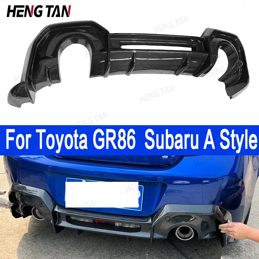 Диффузор для заднего бампера автомобиля, из углеродного волокна, для Toyota GR86 Subaru BRZ 2020 +
Диффузор для заднего бампера автомобиля, из углеродного волокна, для Toyota GR86 Subaru BRZ 2020 +