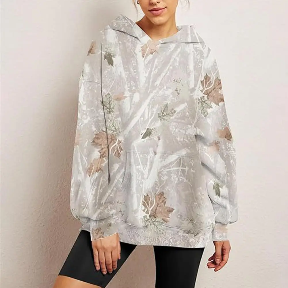 Women Sweatshirt Warm Soft Pullover Tops Maple Leaf Print Hoodie Women's Casual Sport Tops for Autumn/winter with Long Sleeve
Women Sweatshirt Warm Soft Pullover Tops Maple Leaf Print Hoodie Women's Casual Sport Tops for Autumn/winter with Long Sleeve
