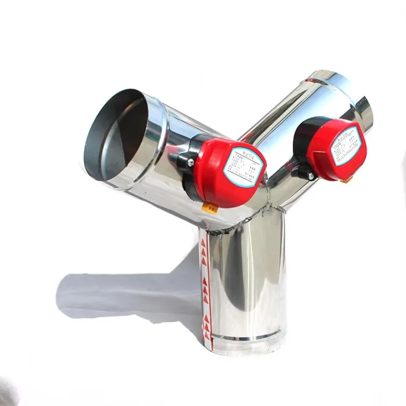 Electric branch 3-way stainless steel air conditioning damper for ventilation duct duct duct valve
Electric branch 3-way stainless steel air conditioning damper for ventilation duct duct duct valve