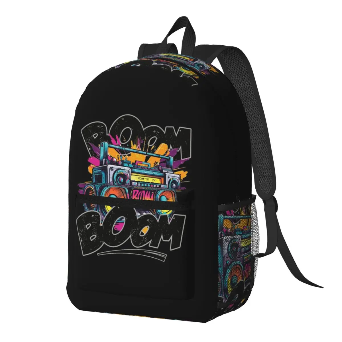 Retro Boombox For Music Recording Backpack Daypack Large Capacity Boys Girls BookBag School Bag Shoulder Bags for Men Women
Retro Boombox For Music Recording Backpack Daypack Large Capacity Boys Girls BookBag School Bag Shoulder Bags for Men Women