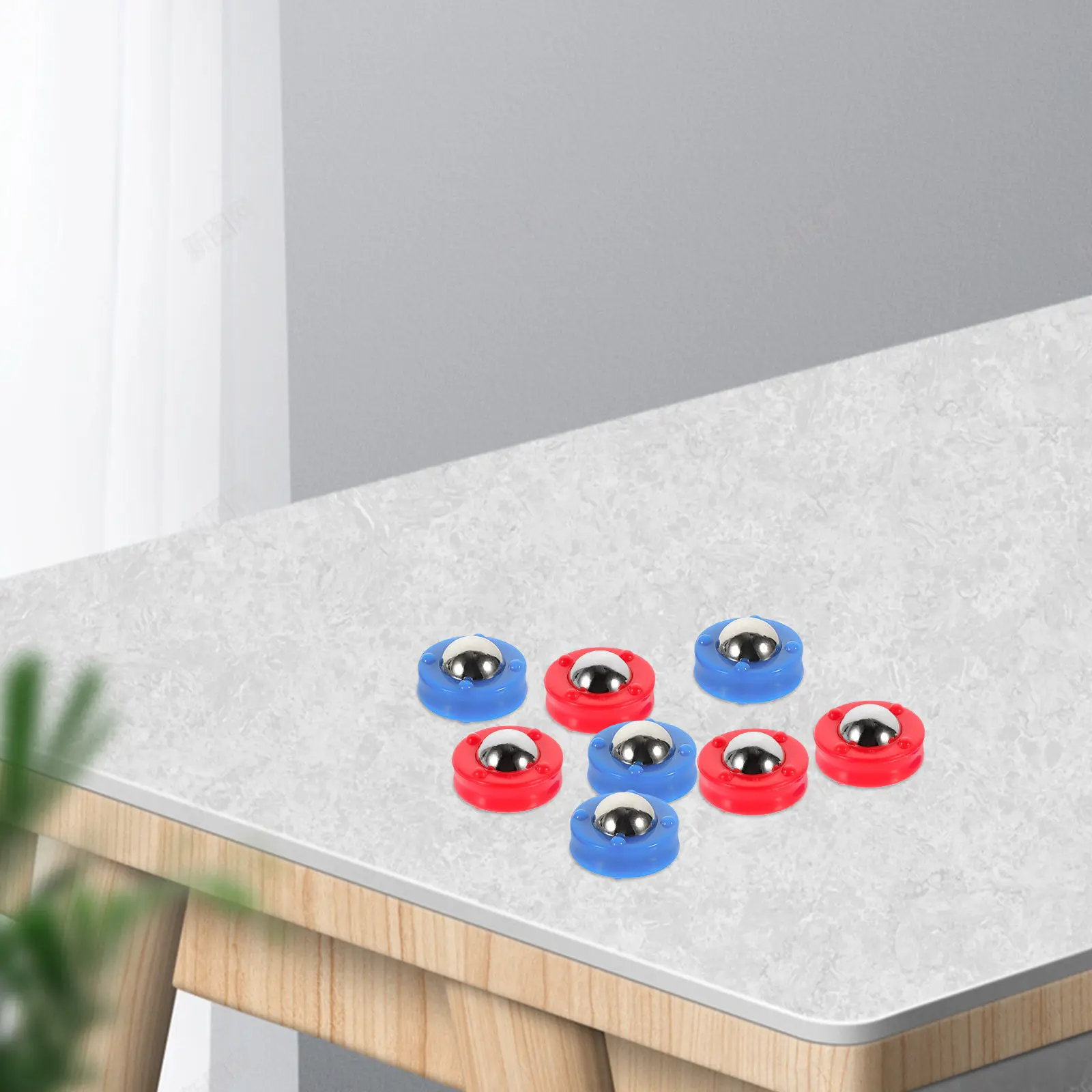 8Pcs Sand Fox Ball Replacement Rolling Beads Sturdy Steel Frame Fun Sliding Balls for Desktop Table Soccer Game Equipment
8Pcs Sand Fox Ball Replacement Rolling Beads Sturdy Steel Frame Fun Sliding Balls for Desktop Table Soccer Game Equipment