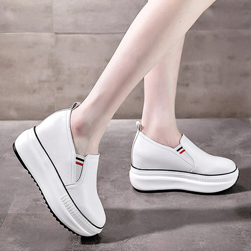 2026 Spring Summer Genuine Leather Shoes Women Fashion Sneakers Height Increasing 8cm White Shoes Flat Platform DX1250
2026 Spring Summer Genuine Leather Shoes Women Fashion Sneakers Height Increasing 8cm White Shoes Flat Platform DX1250