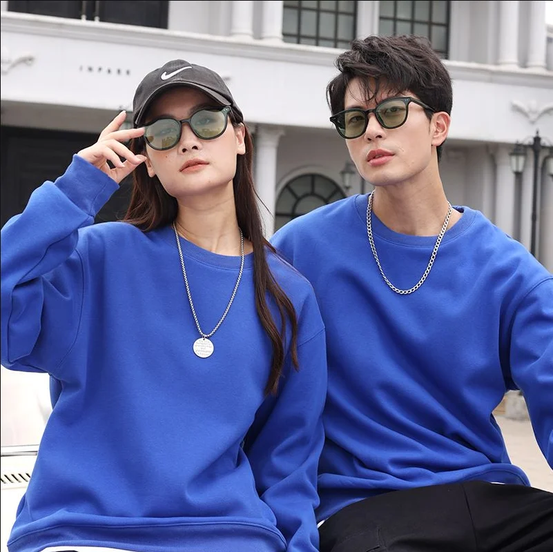 Autumn Men's Sweatshirt 480gsm Silver fox velvet Korean Long Sleeve T-shirt Cotton Fashion Men Clothing Blue O Neck Harajuku Top
Autumn Men's Sweatshirt 480gsm Silver fox velvet Korean Long Sleeve T-shirt Cotton Fashion Men Clothing Blue O Neck Harajuku Top