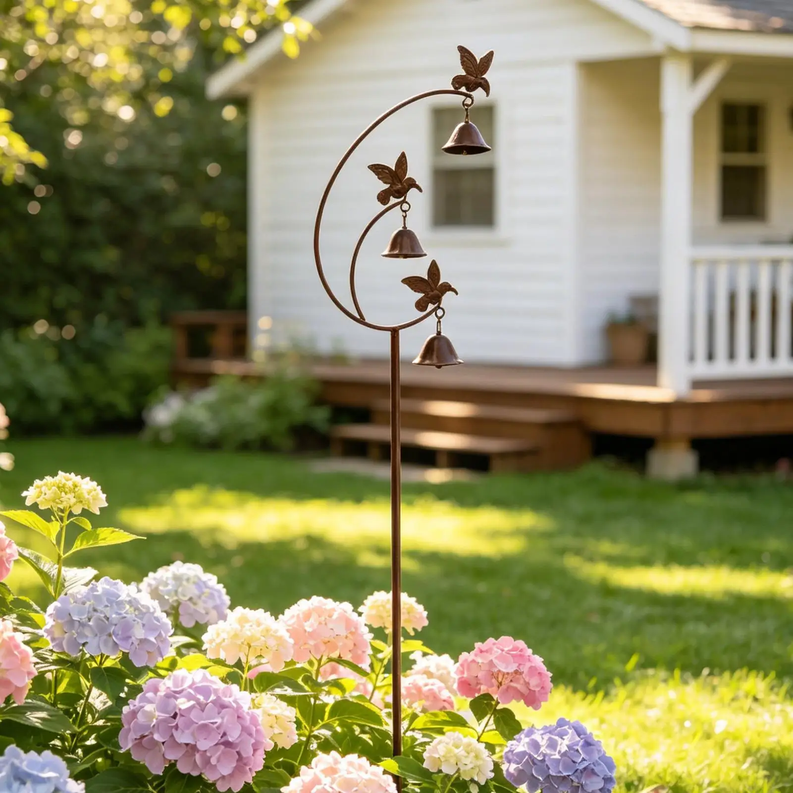 Decorative Garden Stakes Yard Metal Hummingbird With Bell Stakes Outside Art For Garden Backyard Patio Porch Landscape Pathway
Decorative Garden Stakes Yard Metal Hummingbird With Bell Stakes Outside Art For Garden Backyard Patio Porch Landscape Pathway