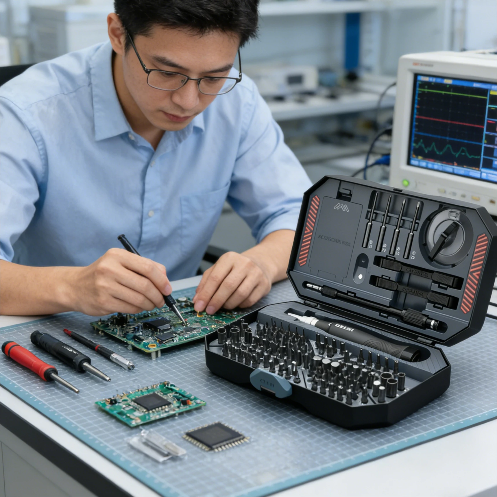 Набор отверток DELIXI 145 в 1, прецизионные магнитные отвертки с коробкой для хранения, набор отверток для ремонта мобильных телефонов
Набор отверток DELIXI 145 в 1, прецизионные магнитные отвертки с коробкой для хранения, набор отверток для ремонта мобильных телефонов