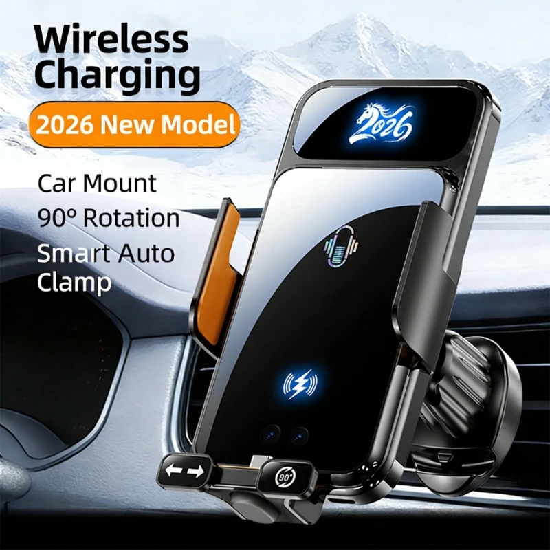 Wireless Car Chargers,15W Fast Charging Auto Clamping Phone Holders for Your Car Phone Mount for Phone 12/13/14/15/16/17 H8WD
Wireless Car Chargers,15W Fast Charging Auto Clamping Phone Holders for Your Car Phone Mount for Phone 12/13/14/15/16/17 H8WD