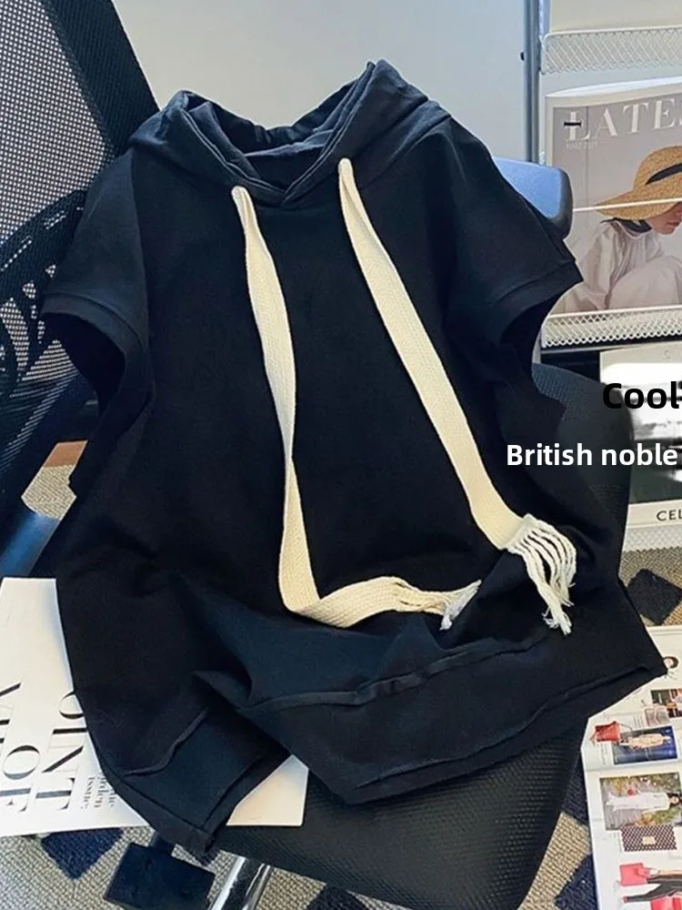 Extra Large 300 Pounds Hoodie Sleeveless Men's Sweatshirt Loose Layering Vest Trendy Spring Autumn Design Casual Youthful Style
Extra Large 300 Pounds Hoodie Sleeveless Men's Sweatshirt Loose Layering Vest Trendy Spring Autumn Design Casual Youthful Style