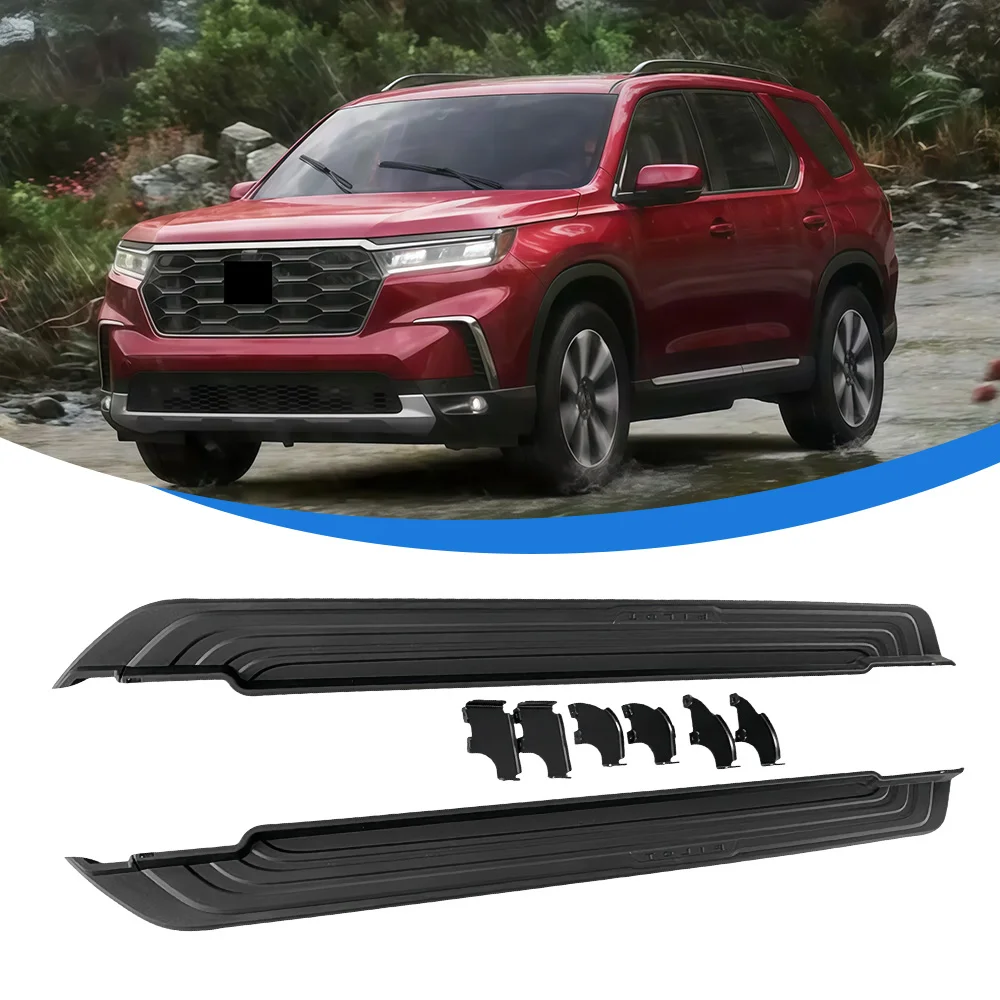 2Pcs Textured Anti-Slip Surface Aluminum Nerf Bars Runnings Boards Side Steps for Honda Pilot 2023 2024 2025 2026 2027
2Pcs Textured Anti-Slip Surface Aluminum Nerf Bars Runnings Boards Side Steps for Honda Pilot 2023 2024 2025 2026 2027