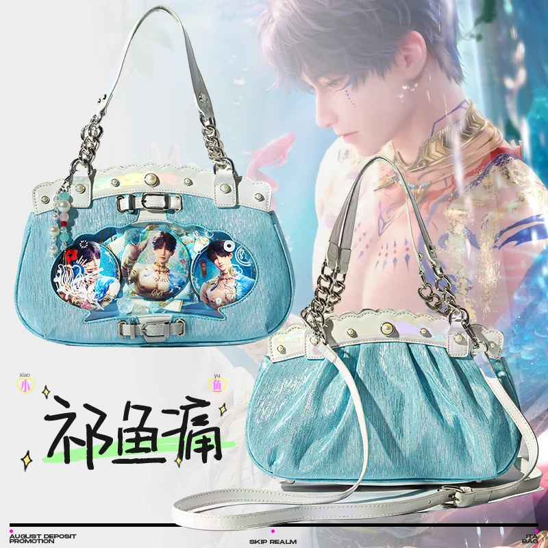 Anime Game Love and deepspace Rafayel Cosplay Shoulder Bag Messenger Bag Backpack Fans Gift
Anime Game Love and deepspace Rafayel Cosplay Shoulder Bag Messenger Bag Backpack Fans Gift