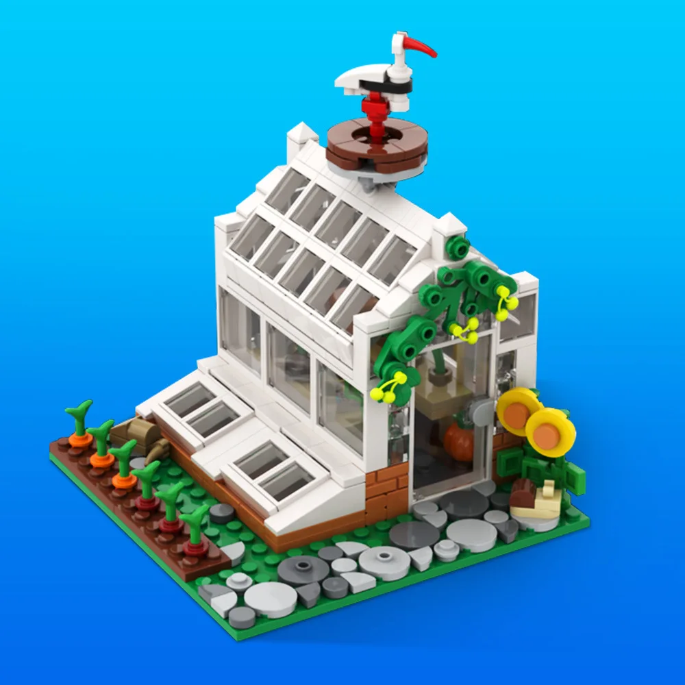 MOC-194436 Building Blocks Victorian Greenhouse Building Model Small particle building blocks Set Creative gift
MOC-194436 Building Blocks Victorian Greenhouse Building Model Small particle building blocks Set Creative gift