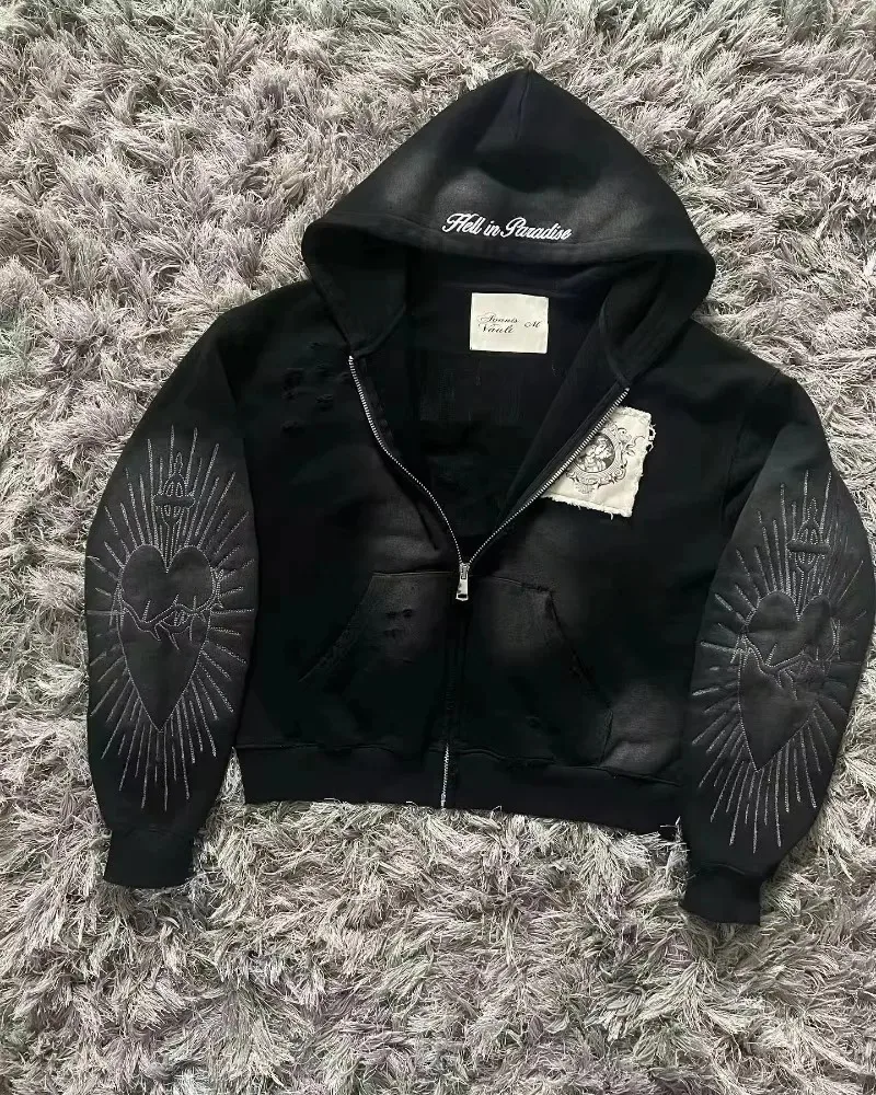 Y2k Clothes Men's Sweaters Chaqueta Hombre Gothic Harajuku Graphic Hoodies Sweat Capuche Homme Herren Bekleidung Vestiti Uomo
Y2k Clothes Men's Sweaters Chaqueta Hombre Gothic Harajuku Graphic Hoodies Sweat Capuche Homme Herren Bekleidung Vestiti Uomo