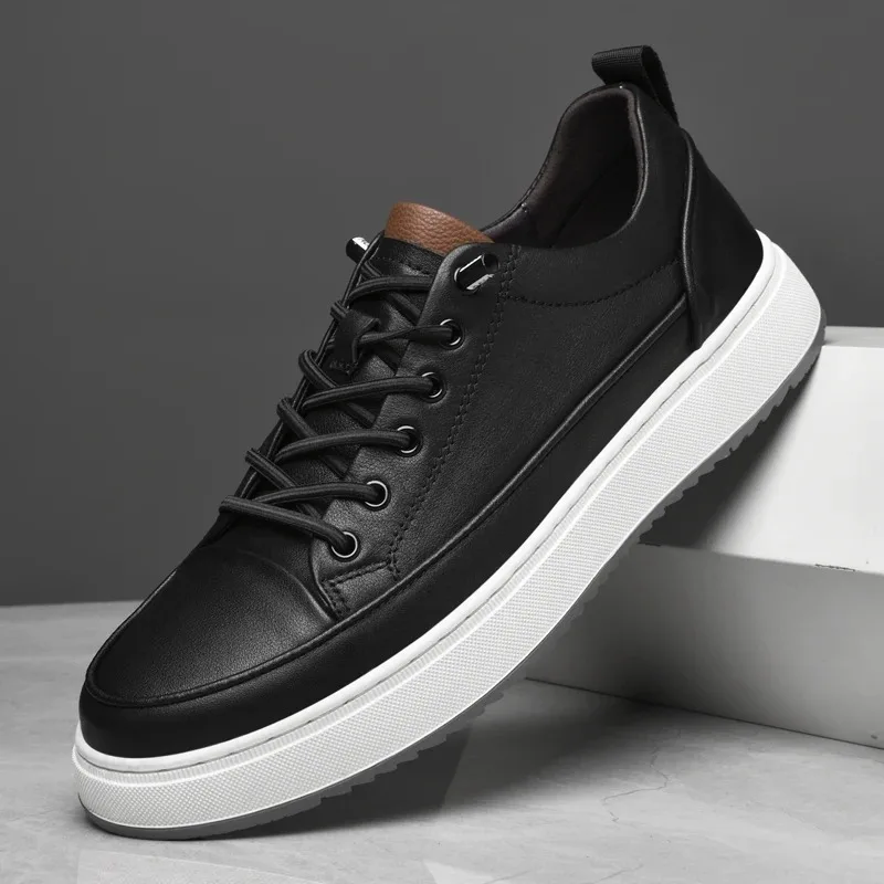 Men Leather Shoes Elegant White Trend Shoes Man Business Casual Shoes for Men
Men Leather Shoes Elegant White Trend Shoes Man Business Casual Shoes for Men